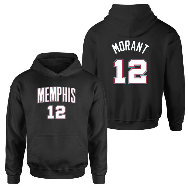 Ja Morant Memphis Forma Hoodie XL - Siyah