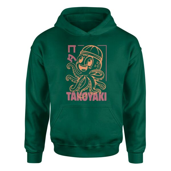 Takoyaki Hoodie XL - Nefti Yeşili