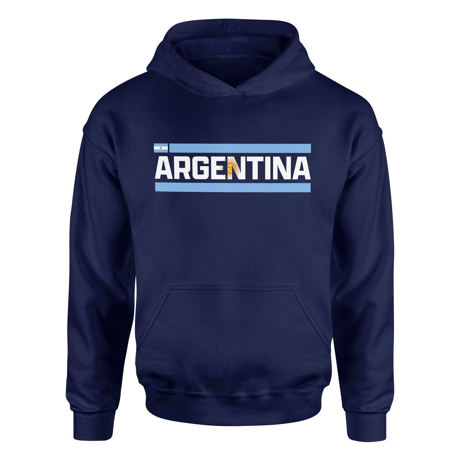 Argentina Hoodie M - İndigo Mavisi
