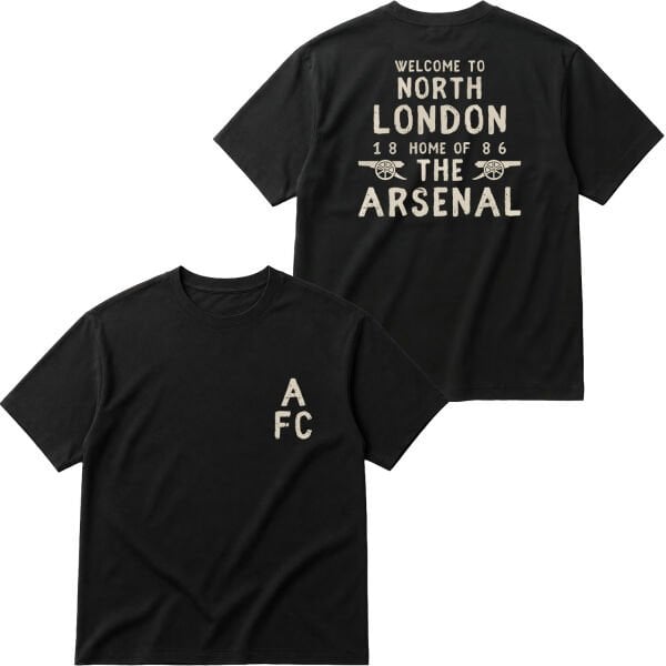Welcome to North London Oversize Tişört