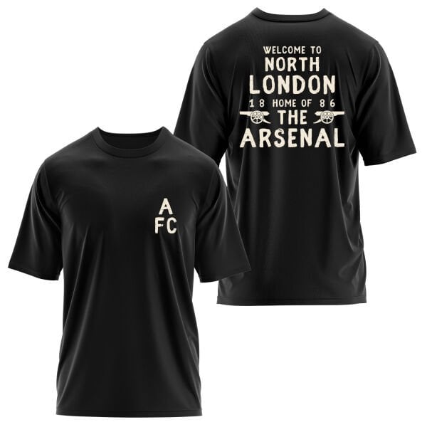 Welcome to North London Oversize Tişört