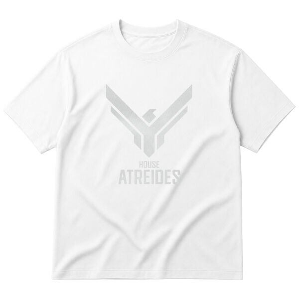 House Atreides Oversize Tişört S - Beyaz