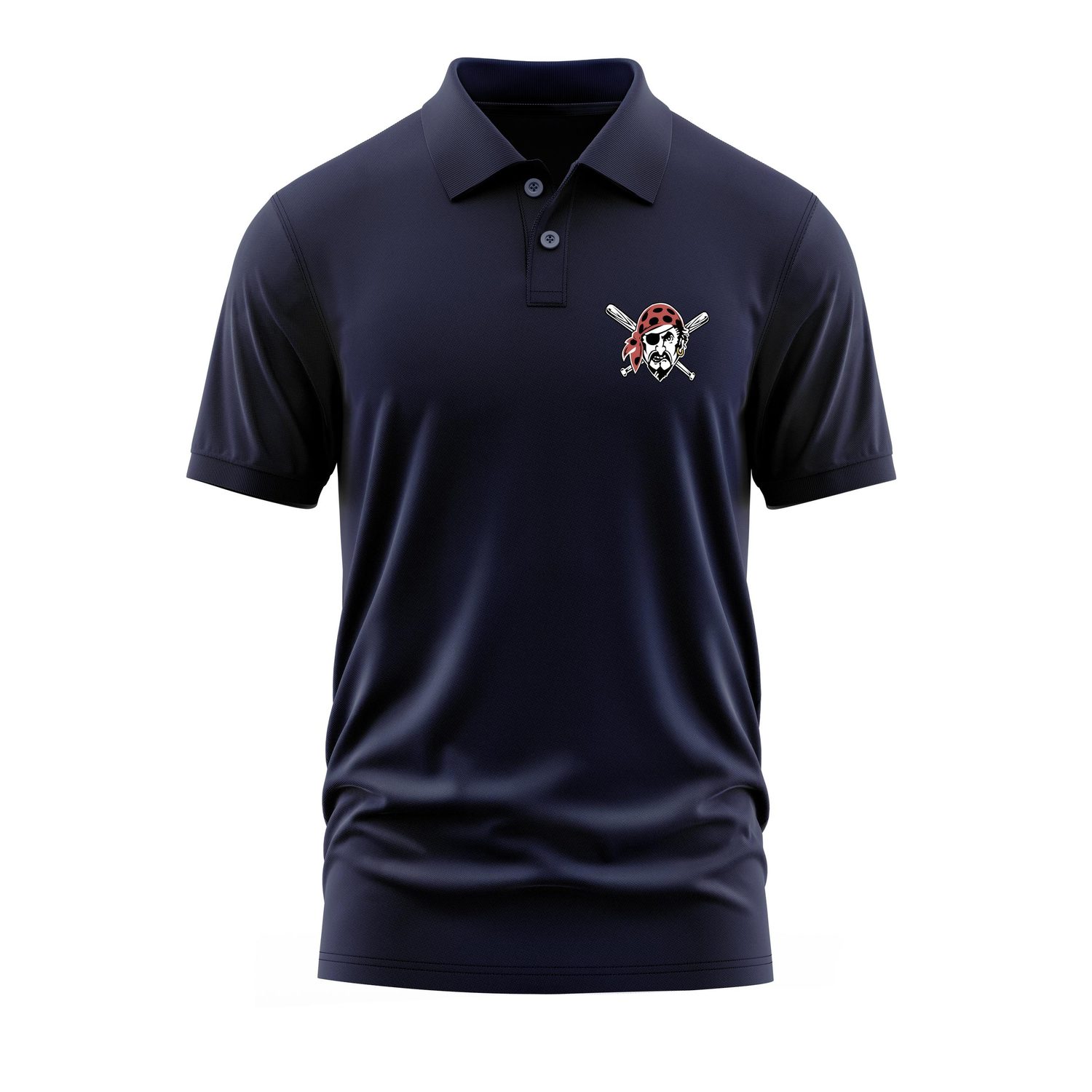 Pittsburgh Pirates Retro Polo Tişört L - İndigo Mavisi