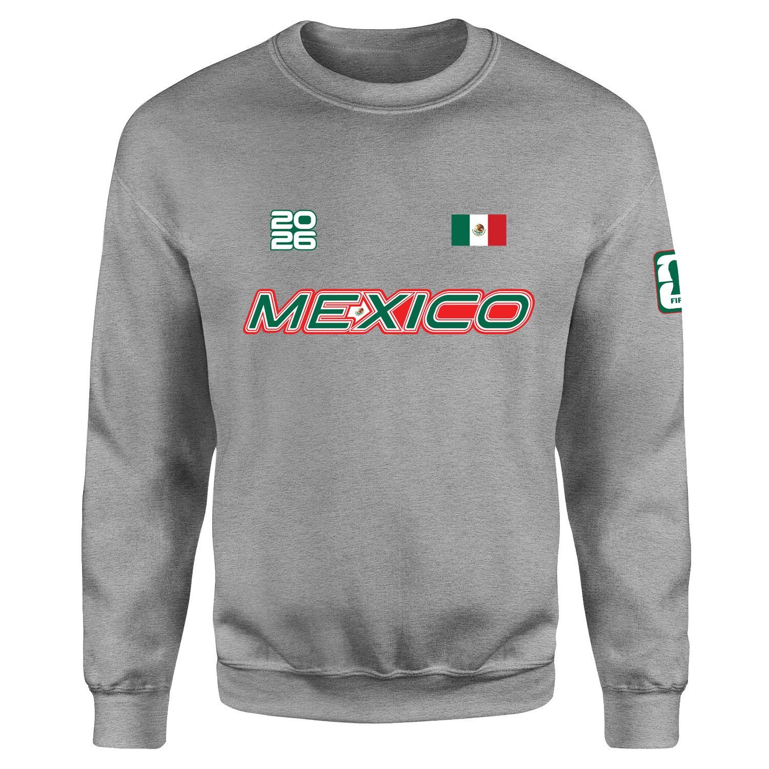 Meksika 2026 Sweatshirt S - Gri