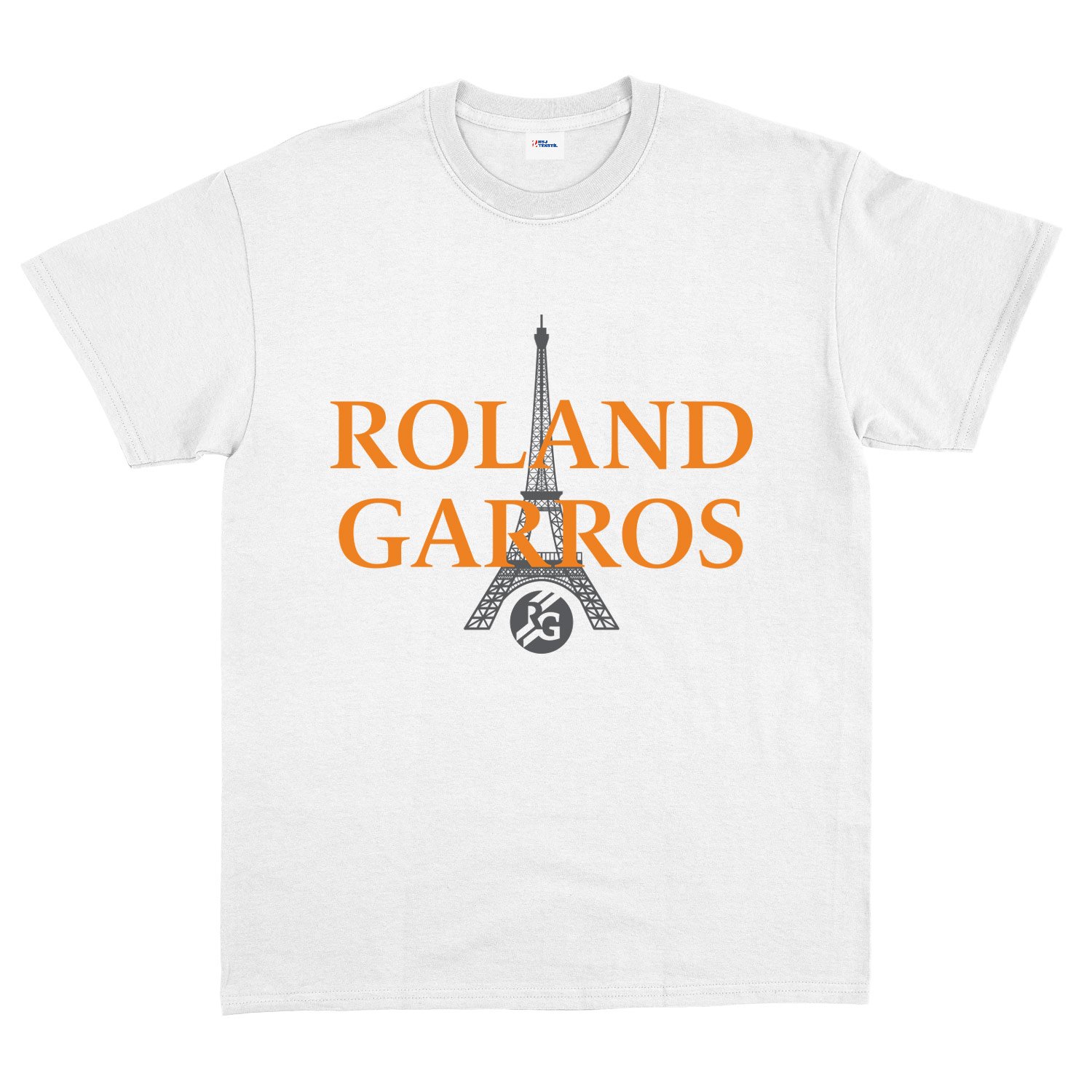 Roland Garros 2026 Casual Tişört M - Beyaz