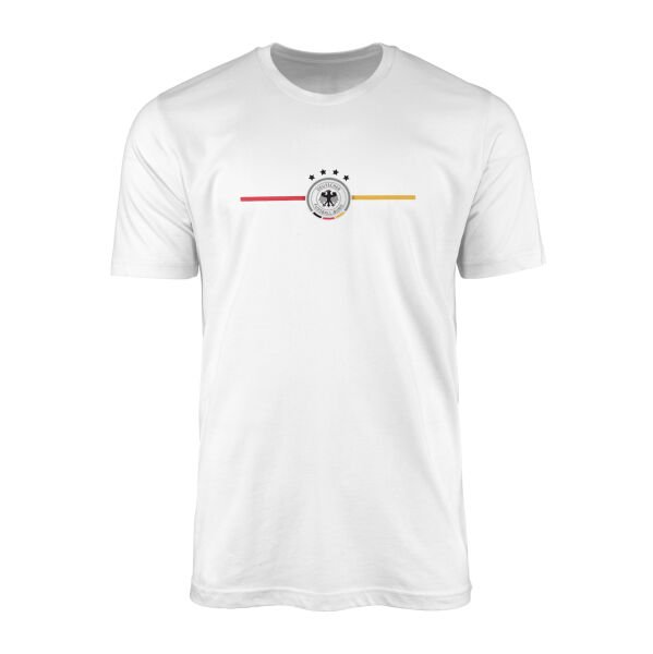 Almanya W Tişört XL - Beyaz