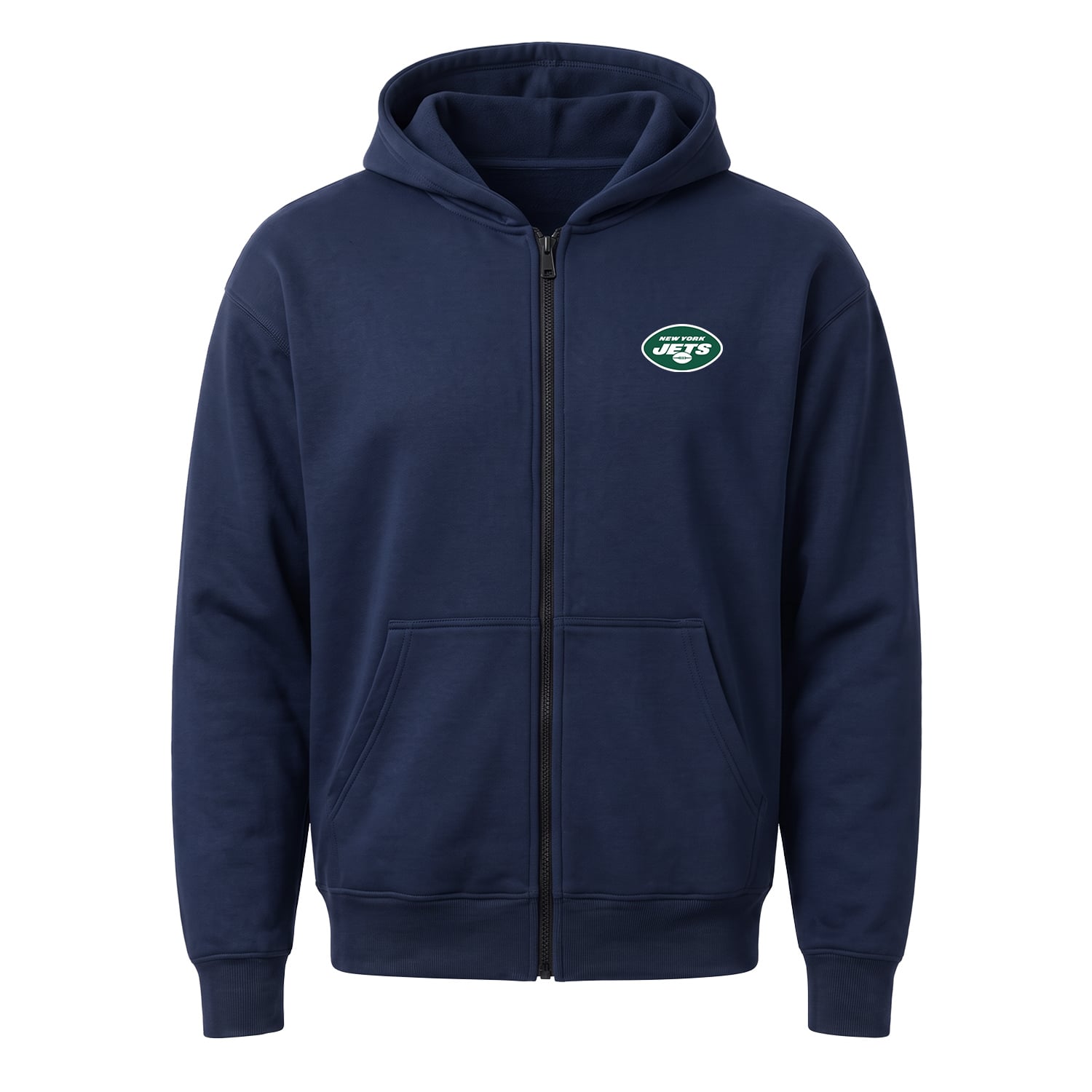 New York Jets Fermuarlı Kapüşonlu Sweatshirt