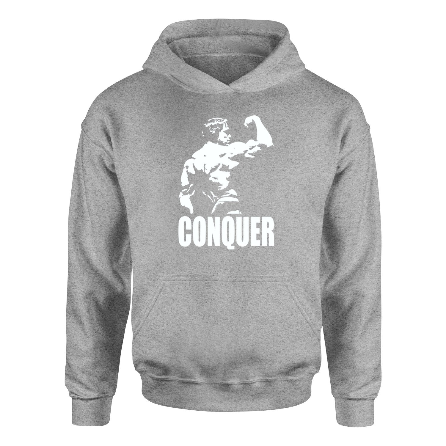 Arnold Conquer Hoodie XL - Gri