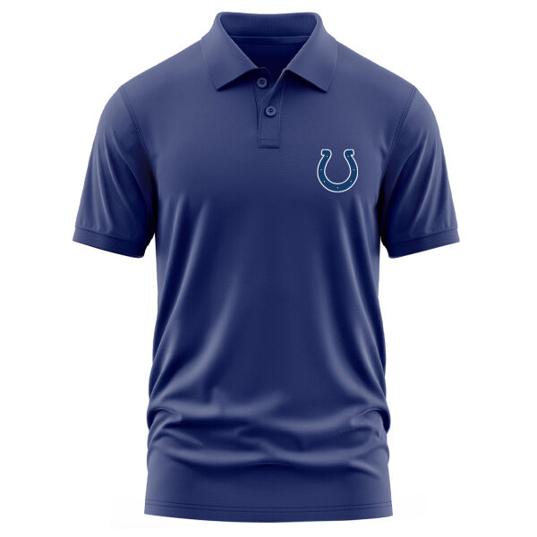 Indianapolis Colts Polo Tişört XL - İndigo Mavisi