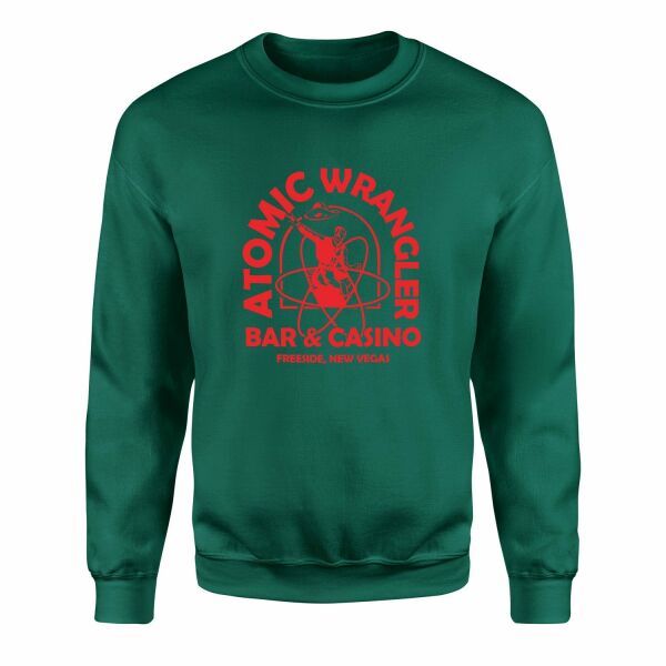 Atomic Wrangler | Fallout Sweatshirt L - Nefti Yeşili