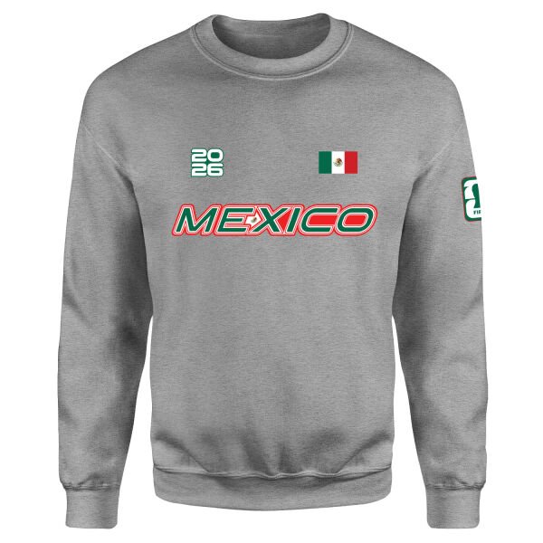 Meksika 2026 Sweatshirt M - Gri