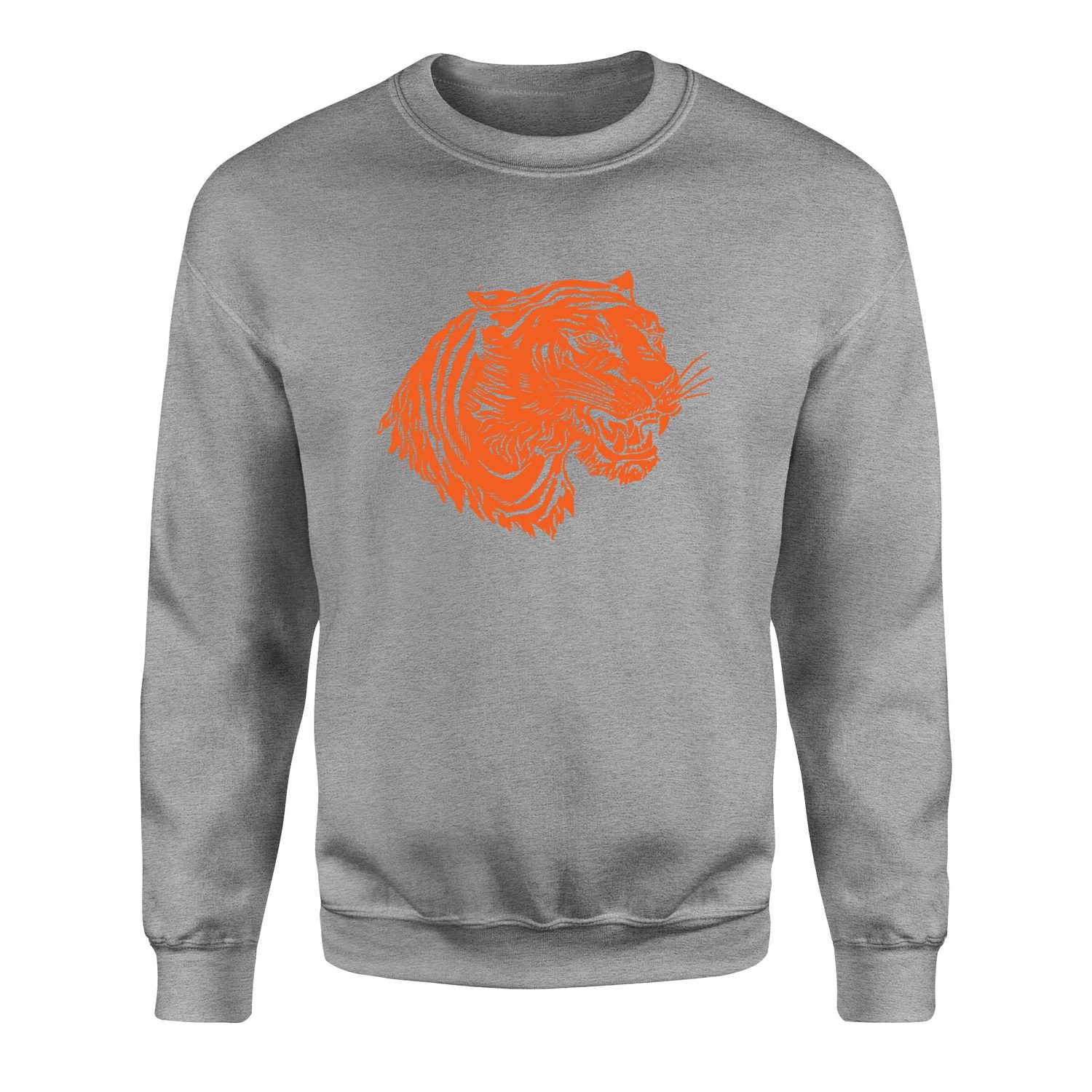 Clemson Tiger Print Sweatshirt XL - Gri