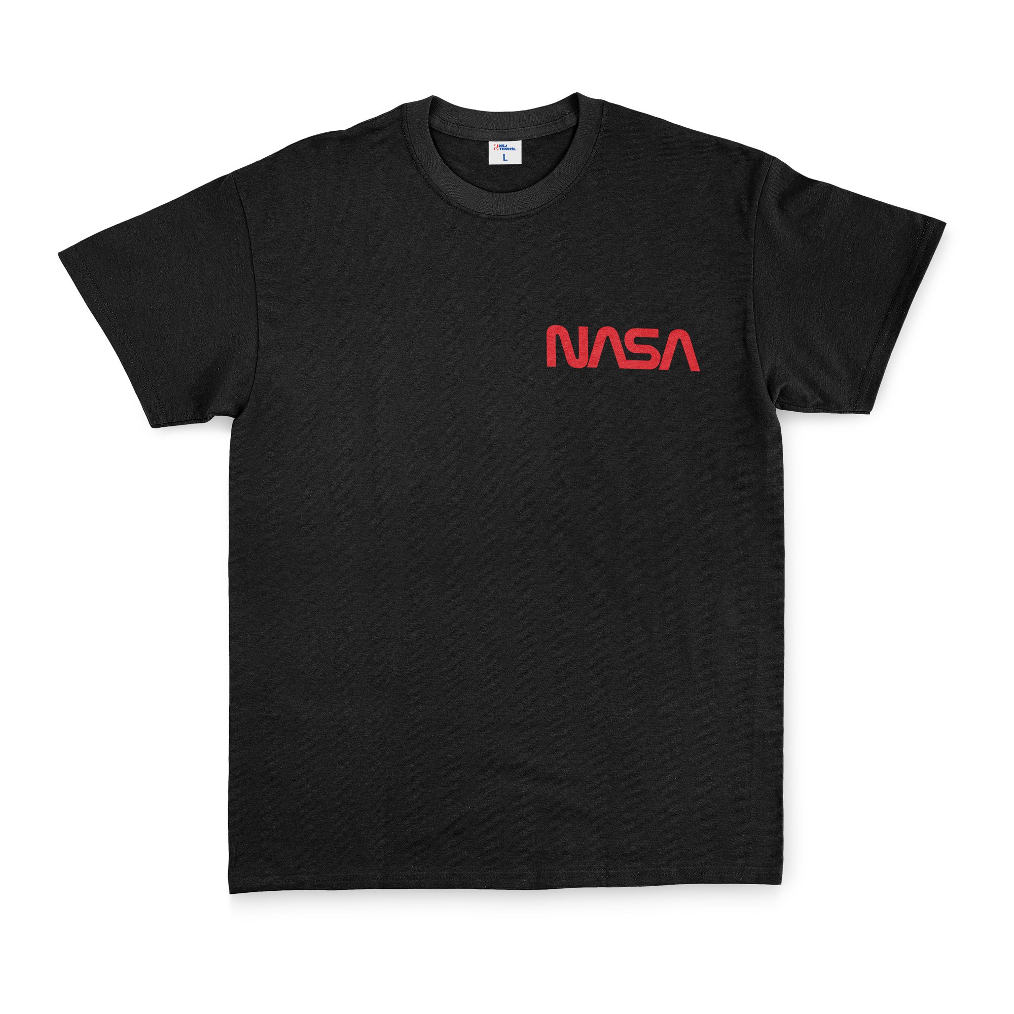 NASA Red Tişört M - Siyah