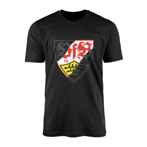 VfB Stuttgart Big Tişört L - Siyah