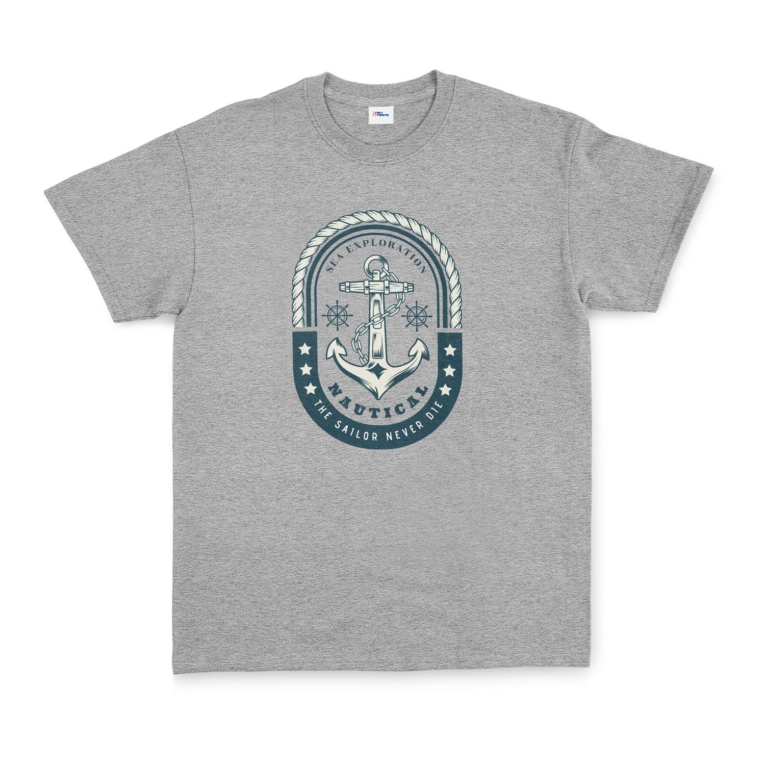 Nautical Tişört M - Gri