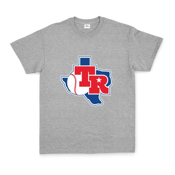 Texas Rangers TX Tişört S - Gri