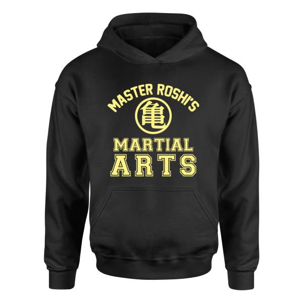 Master Roshi’s Martial Arts Hoodie L - Siyah