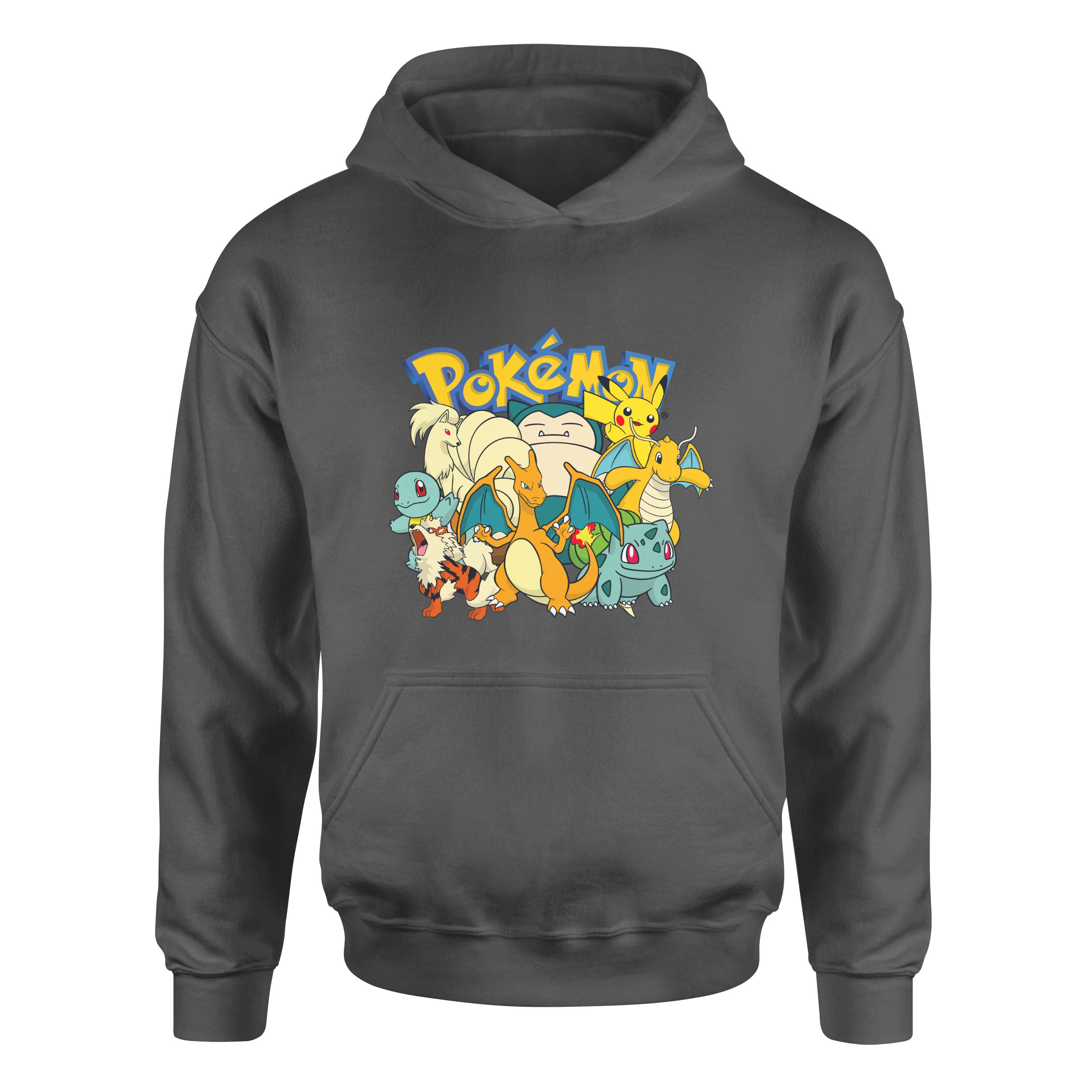 Pokemon Battle Ready Hoodie XL - Füme