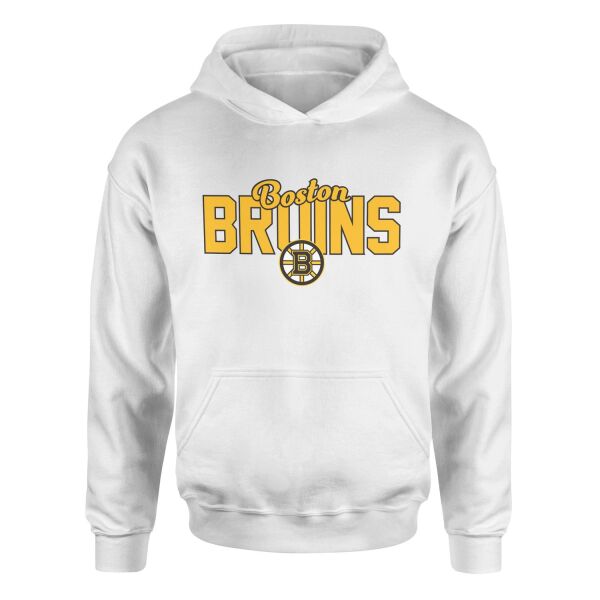 Boston Bruins Hoodie XL - Beyaz