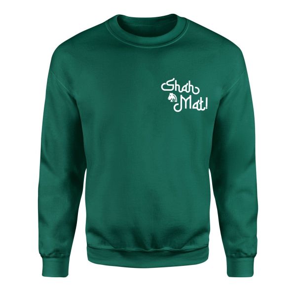 Shah Mat Sweatshirt XL - Nefti Yeşili