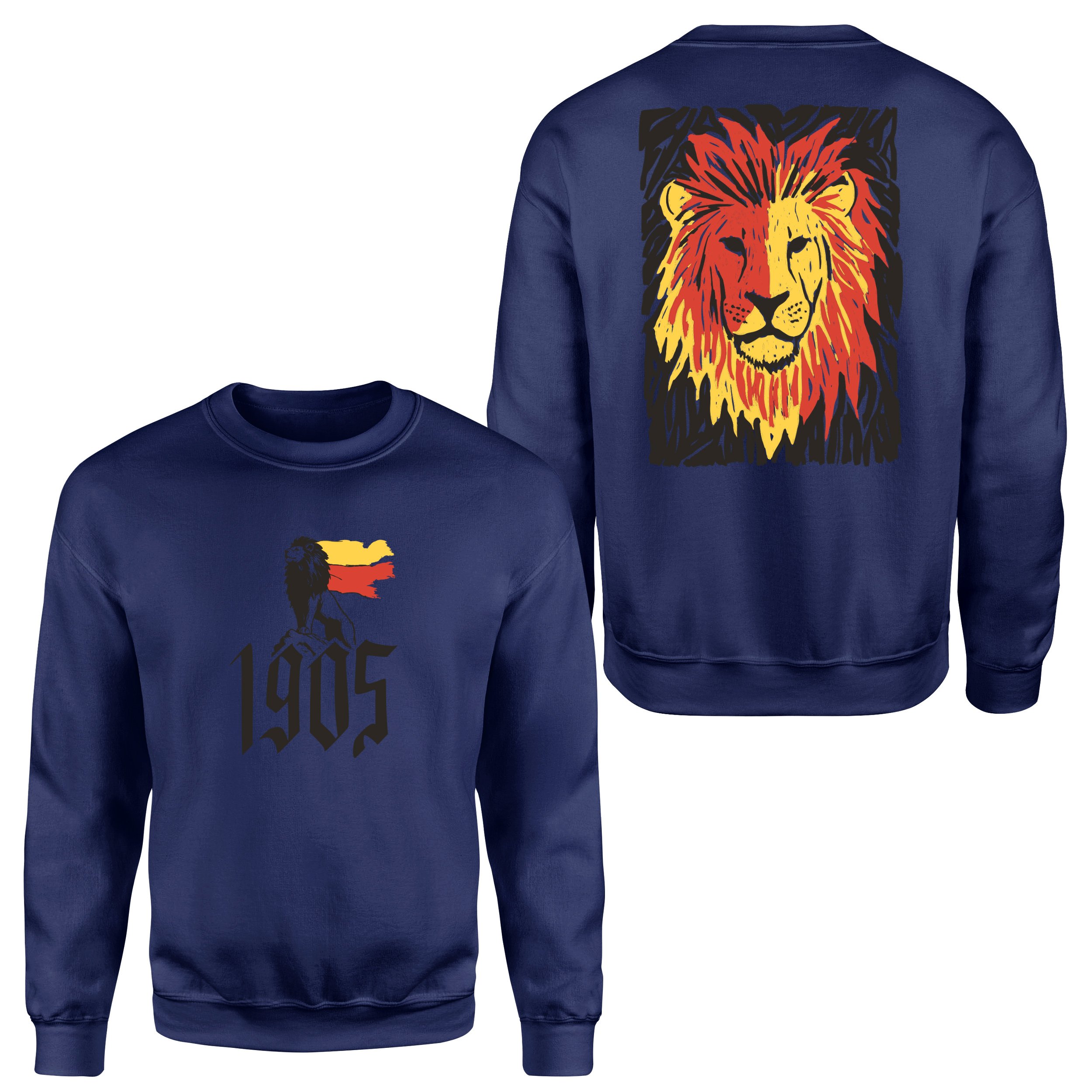 The Birth of a Lion Sweatshirt XXL - İndigo Mavisi