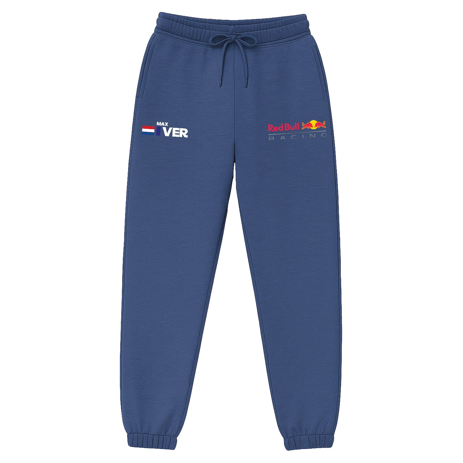 Max Verstappen Name Tag RB Racing Eşofman Altı XL - İndigo Mavisi