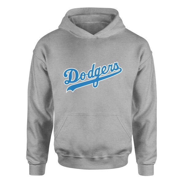 Dodgers Hoodie L - Gri