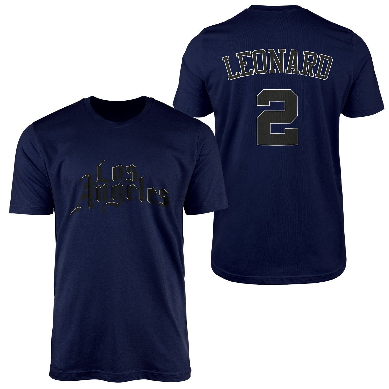 Kawhi Leonard Los Angeles Forma Tişört XXL - İndigo Mavisi