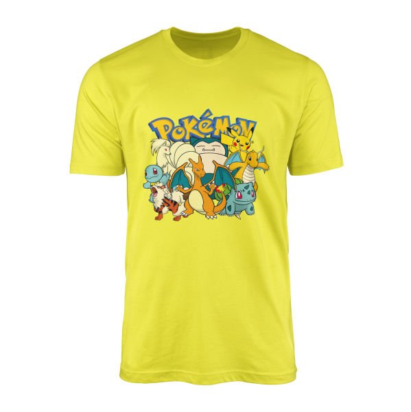 Pokemon Battle Ready Tişört M - Sarı