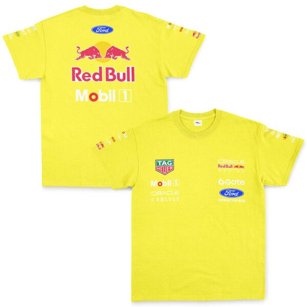 Oracle Red Bull Racing 2026 Teamline Tişört M - Sarı