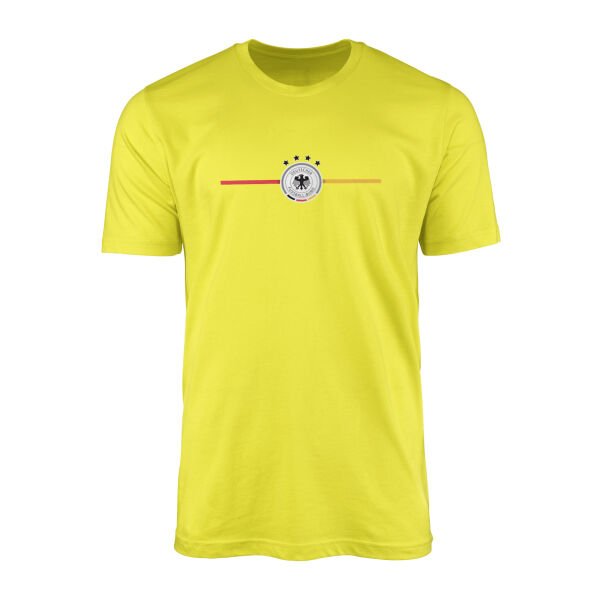 Almanya W Tişört M - Sarı