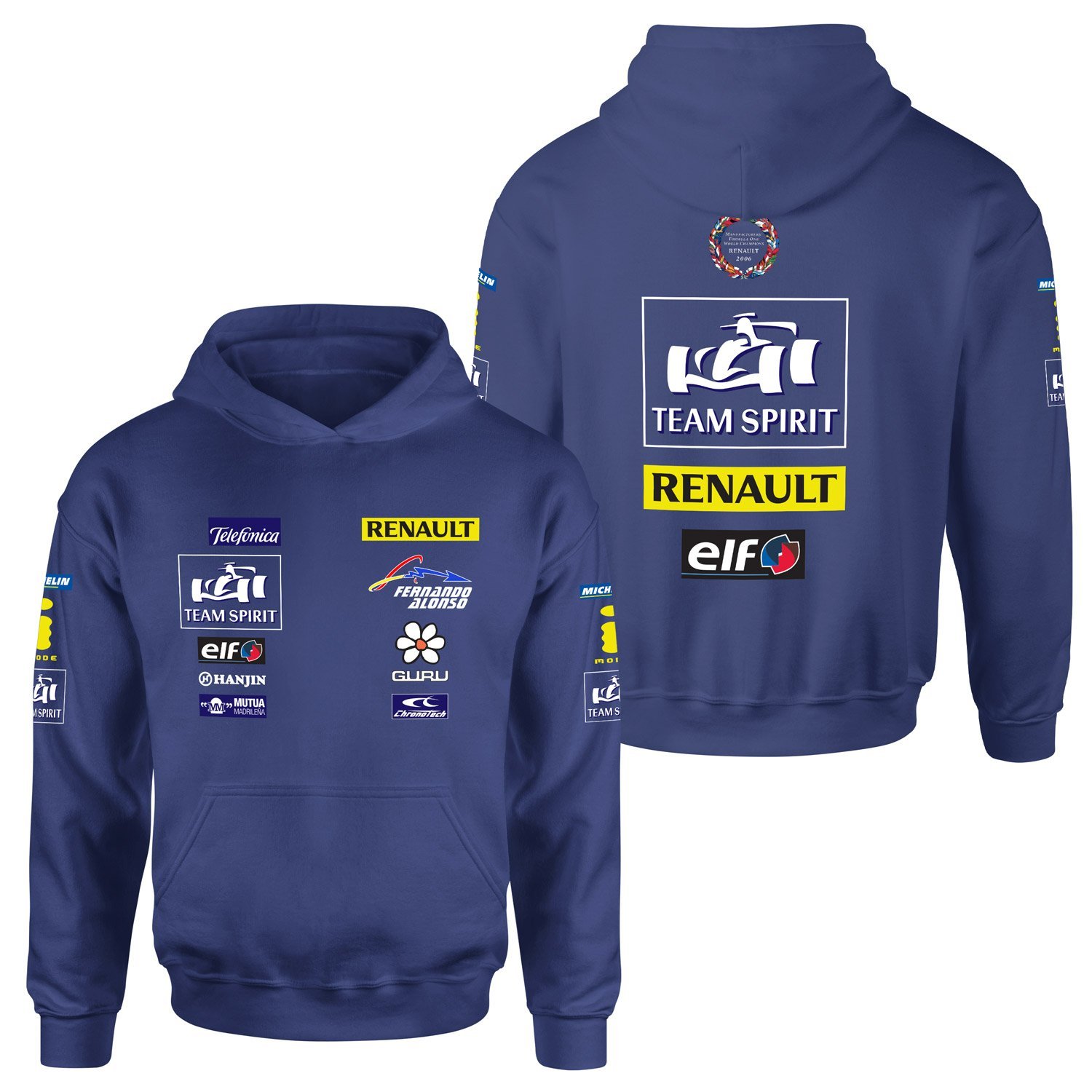 Renault Team Spirit Vintage Teamline Hoodie