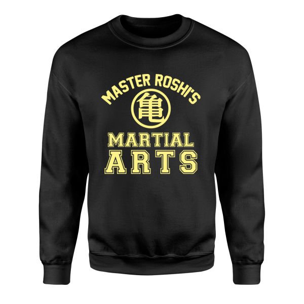 Master Roshi’s Martial Arts Sweatshirt M - Siyah