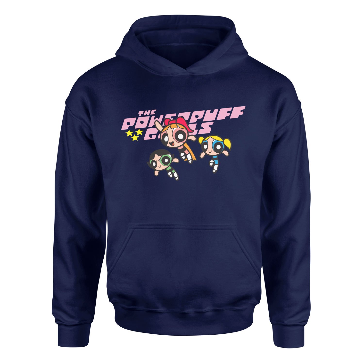 The Powerpuff Girls Hoodie M - Lacivert