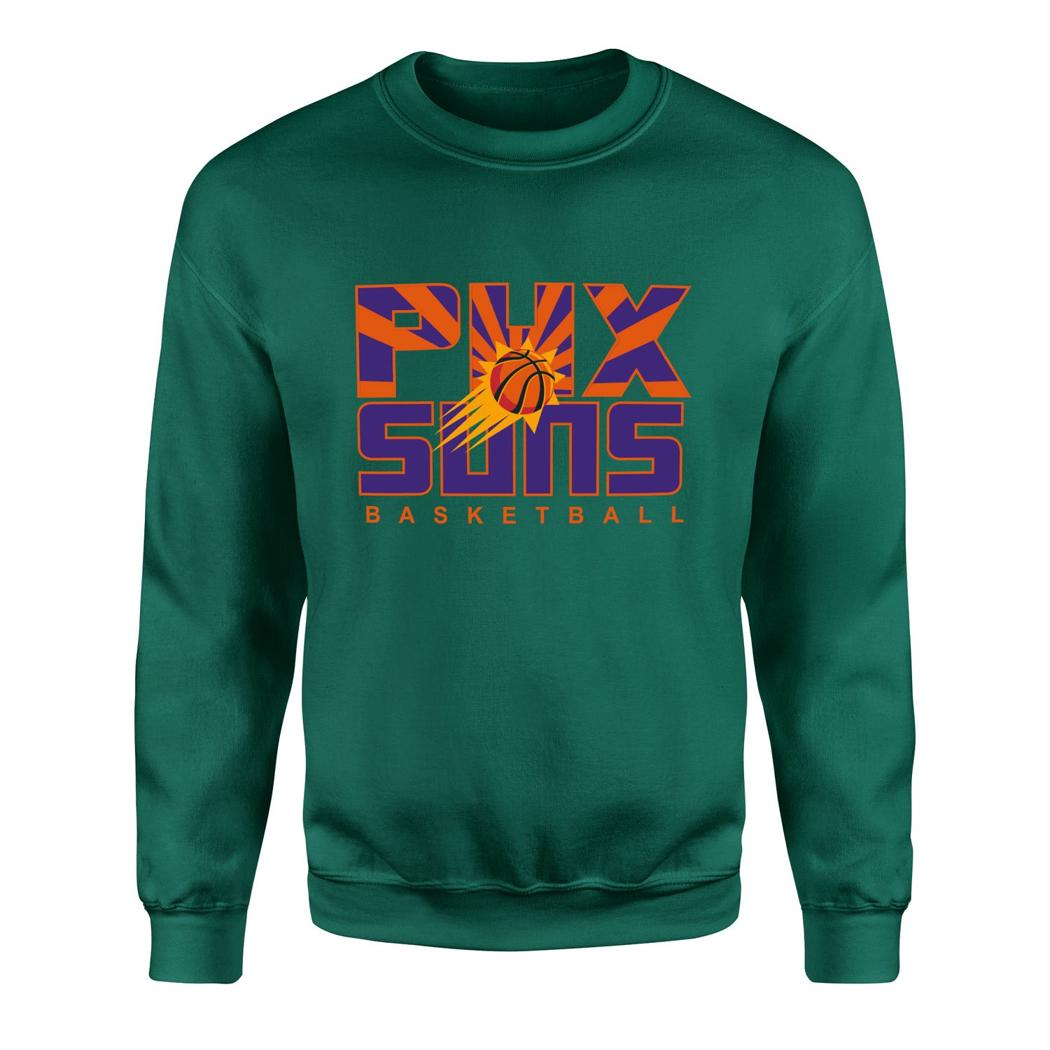 PHX Suns Sweatshirt M - Nefti Yeşili