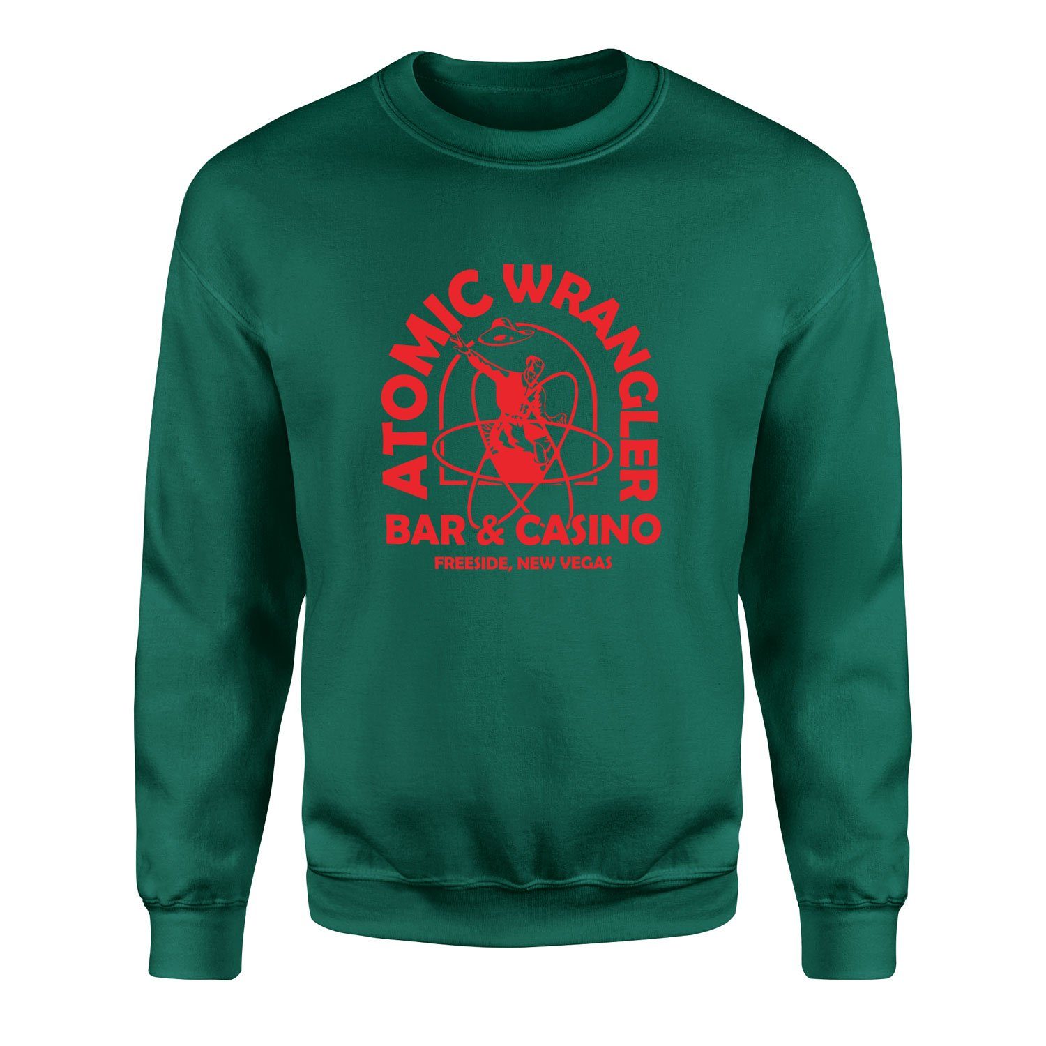 Atomic Wrangler | Fallout Sweatshirt S - Nefti Yeşili