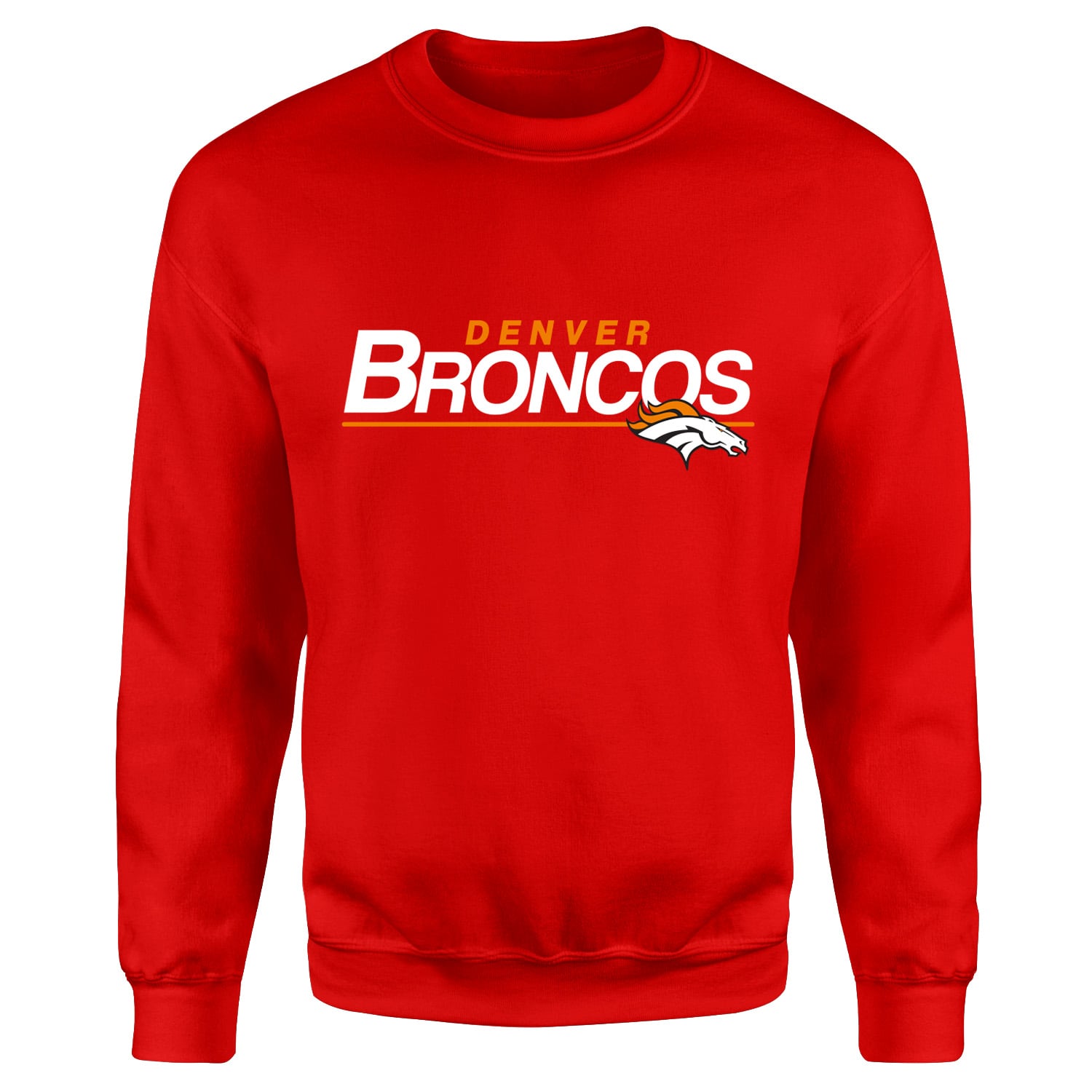 Denver BRONCOS Sweatshirt XXL - Kırmızı