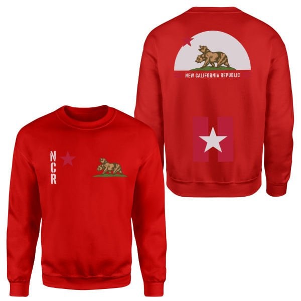 New California Republic NCR Star Edition Sweatshirt XL - Kırmızı