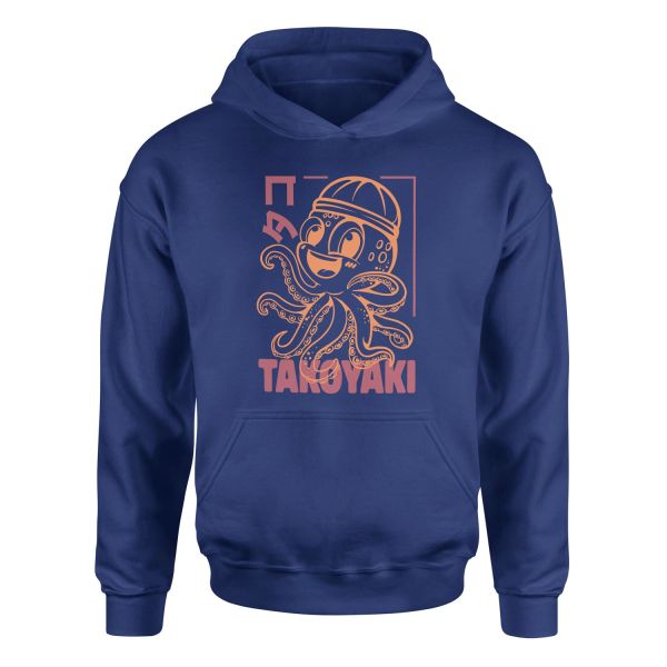 Takoyaki Hoodie S - İndigo Mavisi