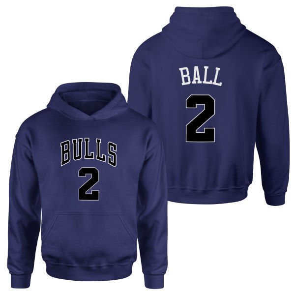 Lonzo Ball Forma Hoodie L - İndigo Mavisi