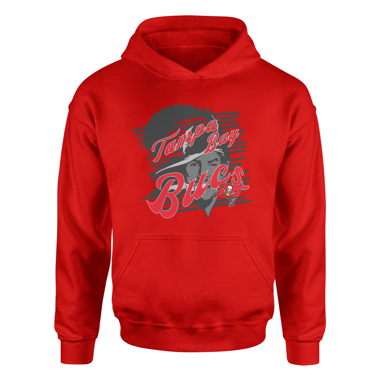 Tampa Bay Buccaneers Shipwreckers Hoodie S - Kırmızı