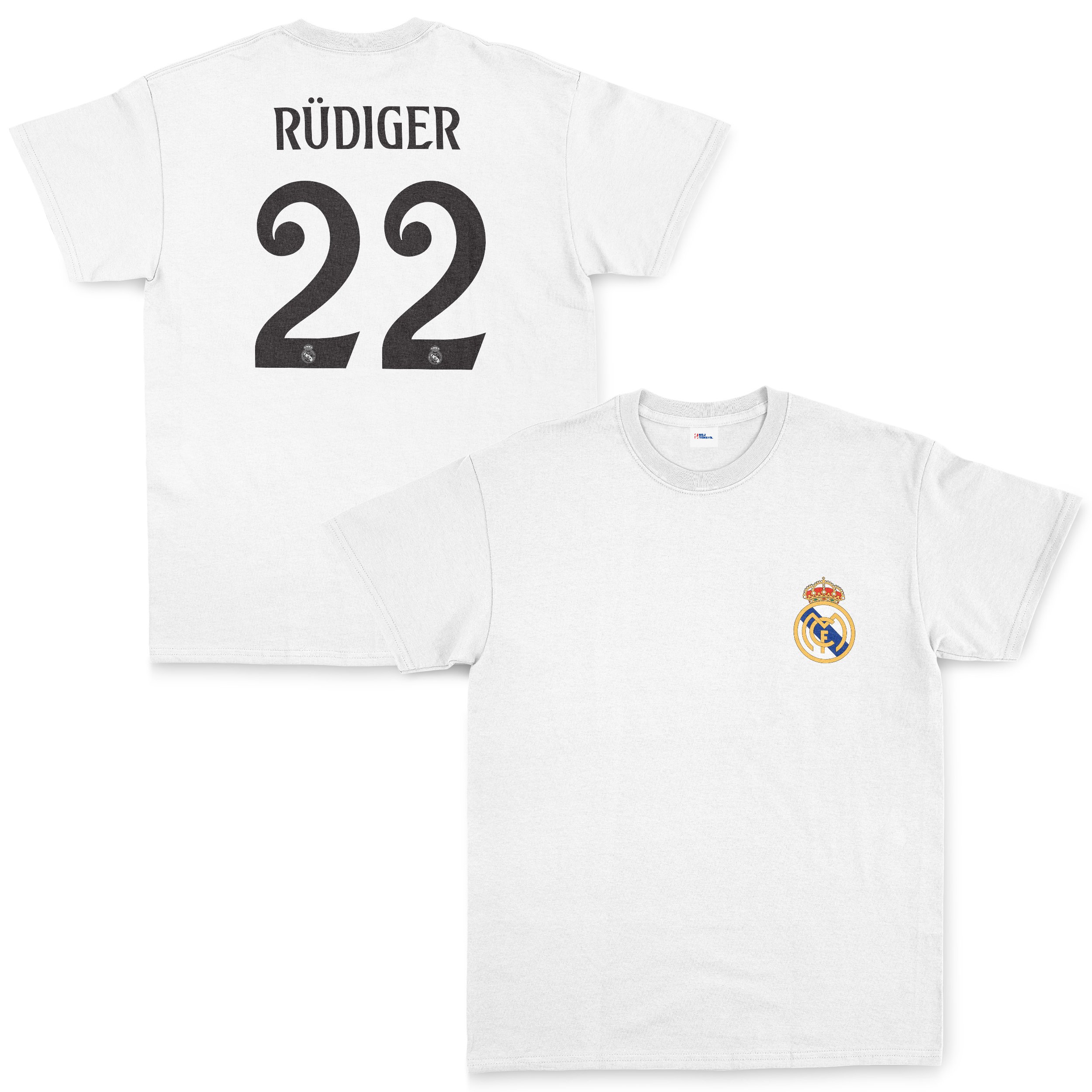 Rüdiger Real Madrid Forma Tişört