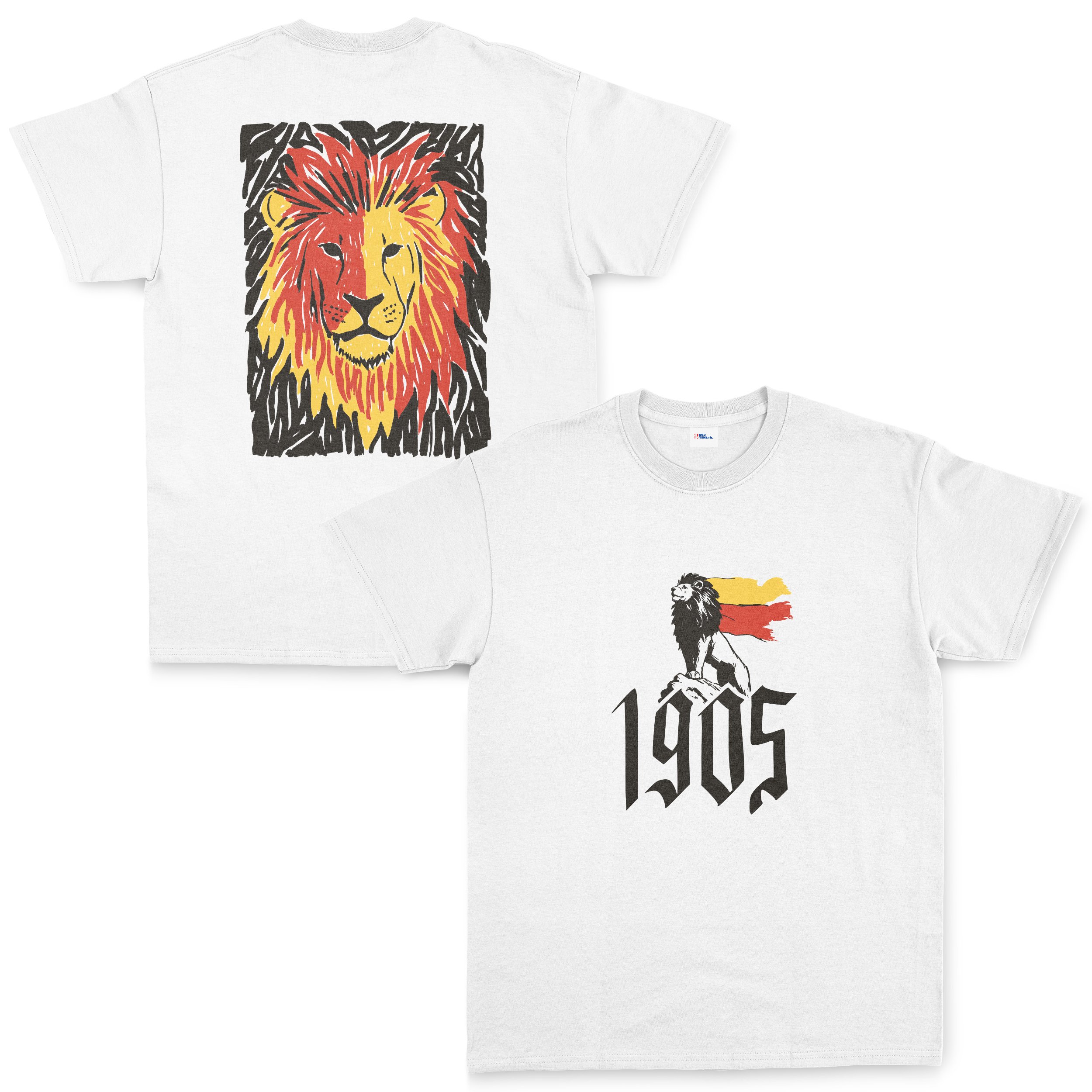 The Birth of a Lion Tişört M - Beyaz