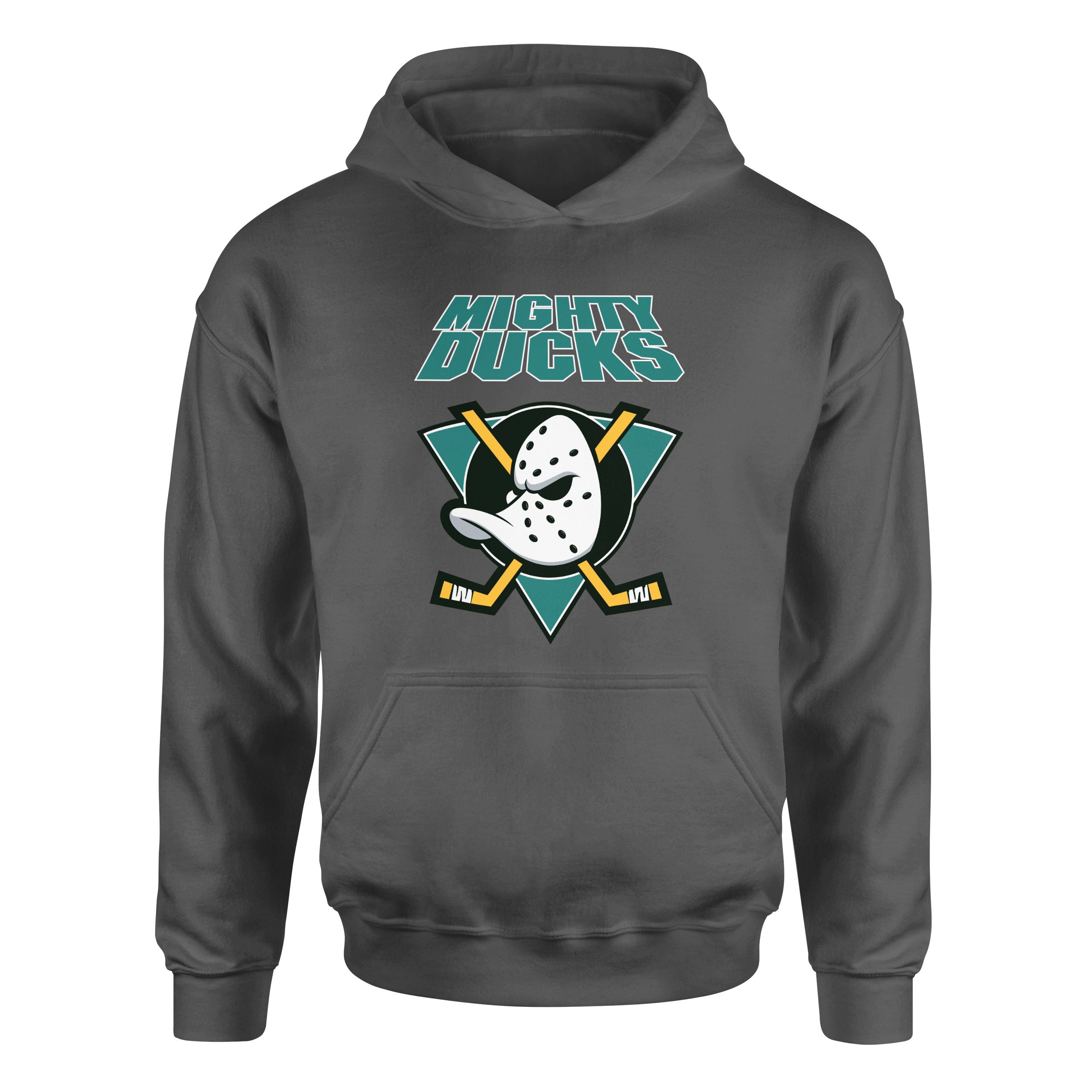 Mighty Ducks Retro Hoodie XL - Füme