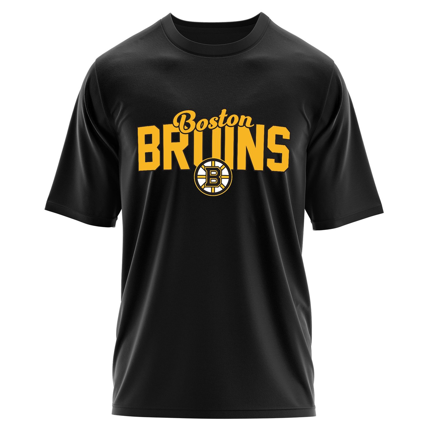 Boston Bruins Oversize Tişört M - Siyah