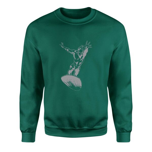 Silver S Sweatshirt XL - Nefti Yeşili