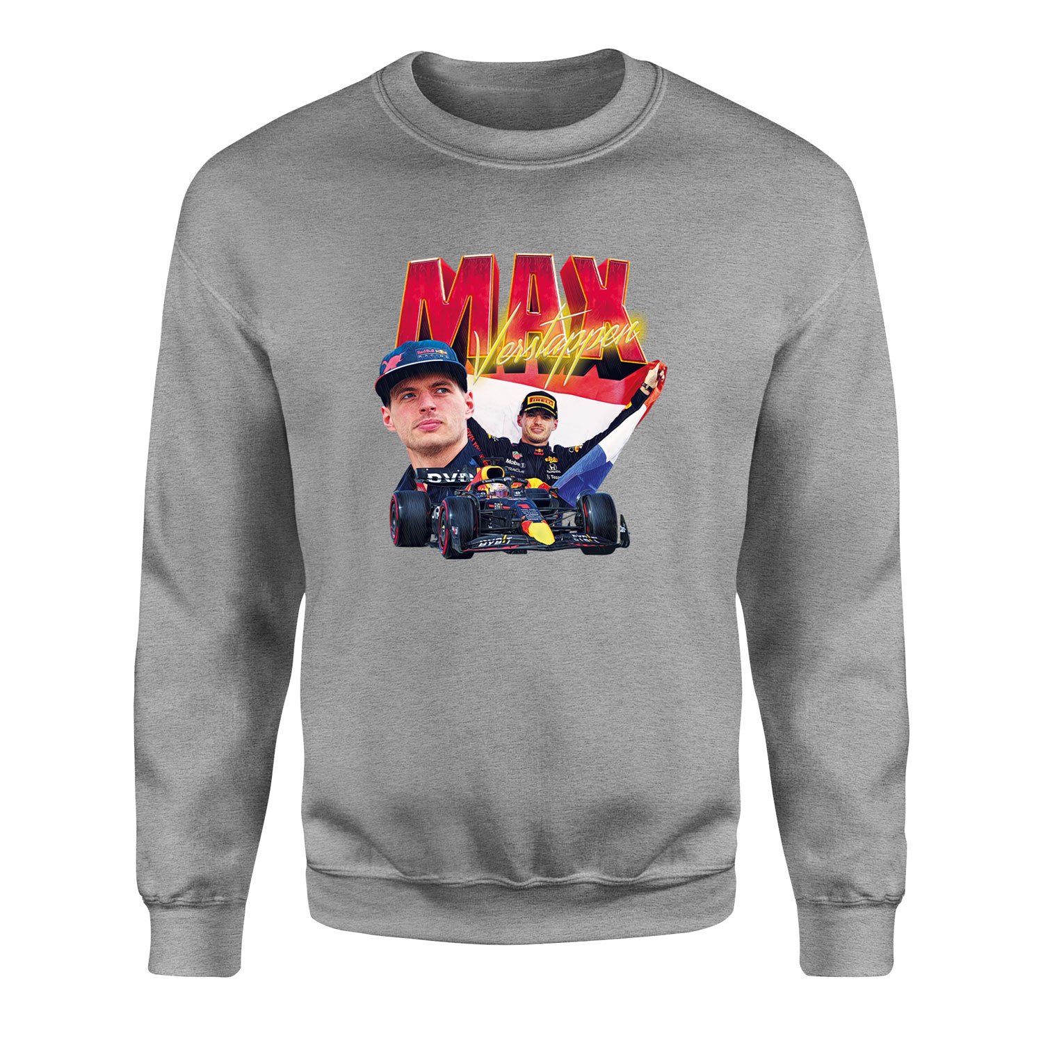 Max Verstappen Champion Sweatshirt M - Gri