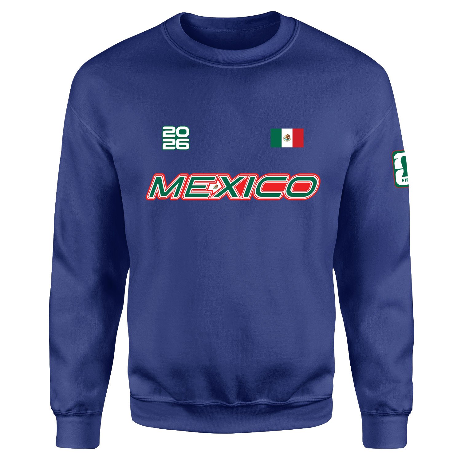 Meksika 2026 Sweatshirt L - İndigo Mavisi