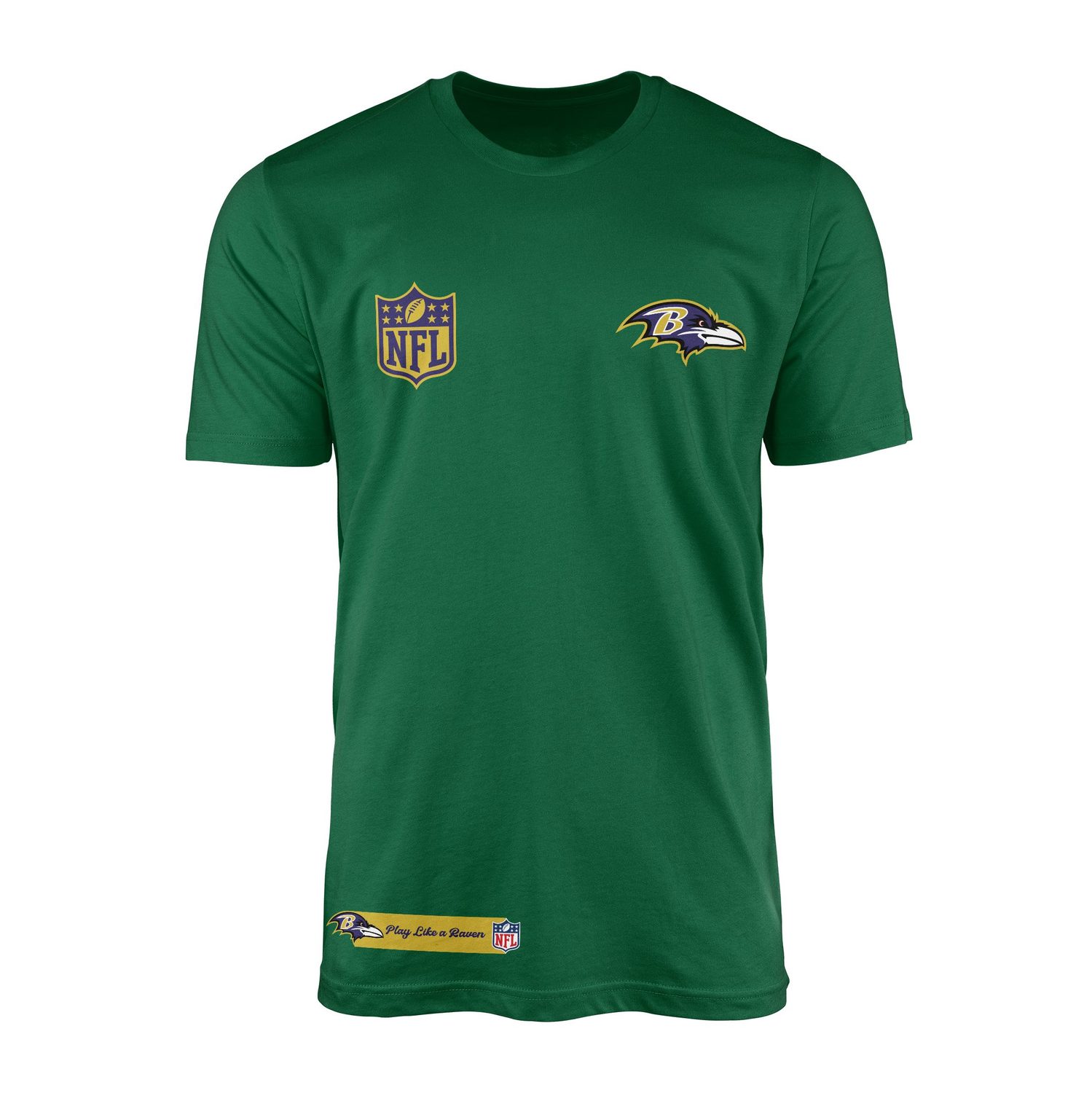 Play Like a Raven Baltimore Ravens MVP Tişört S - Nefti Yeşili