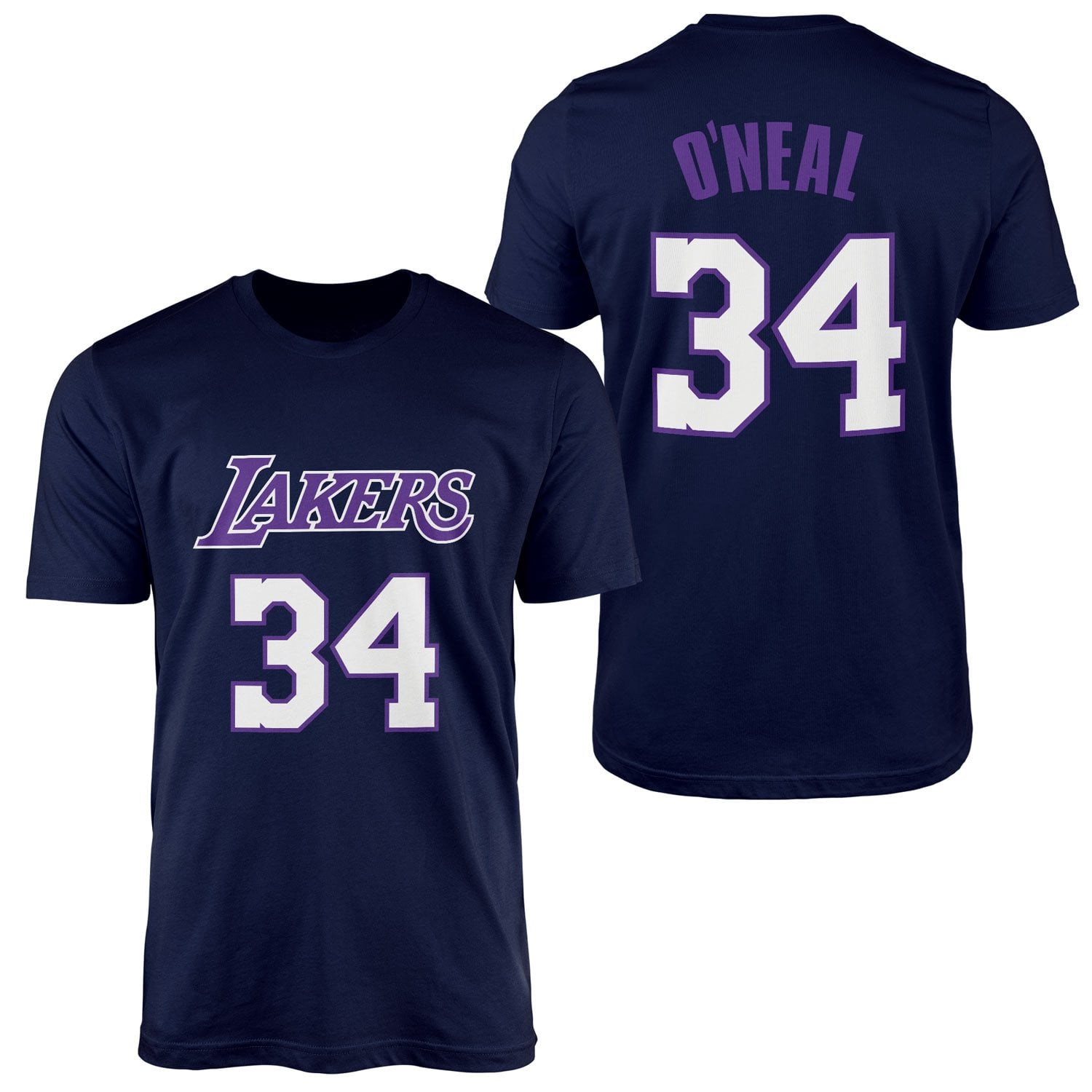 Shaq O’Neal 34 Lakers Forma Tişört L - İndigo Mavisi | OUTLET